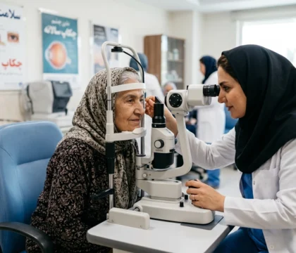 نشانه‌های کاهش بینایی در سالمندان